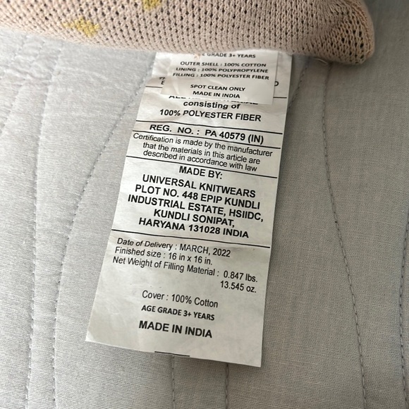 Pastel Pink Halloween Pillow - Picture 3 of 6